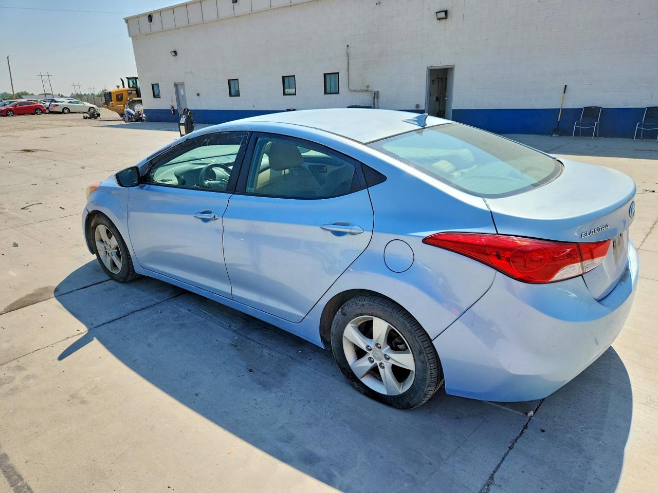 2012 Hyundai Elantra Blue vin: KMHDH4AE2CU304502