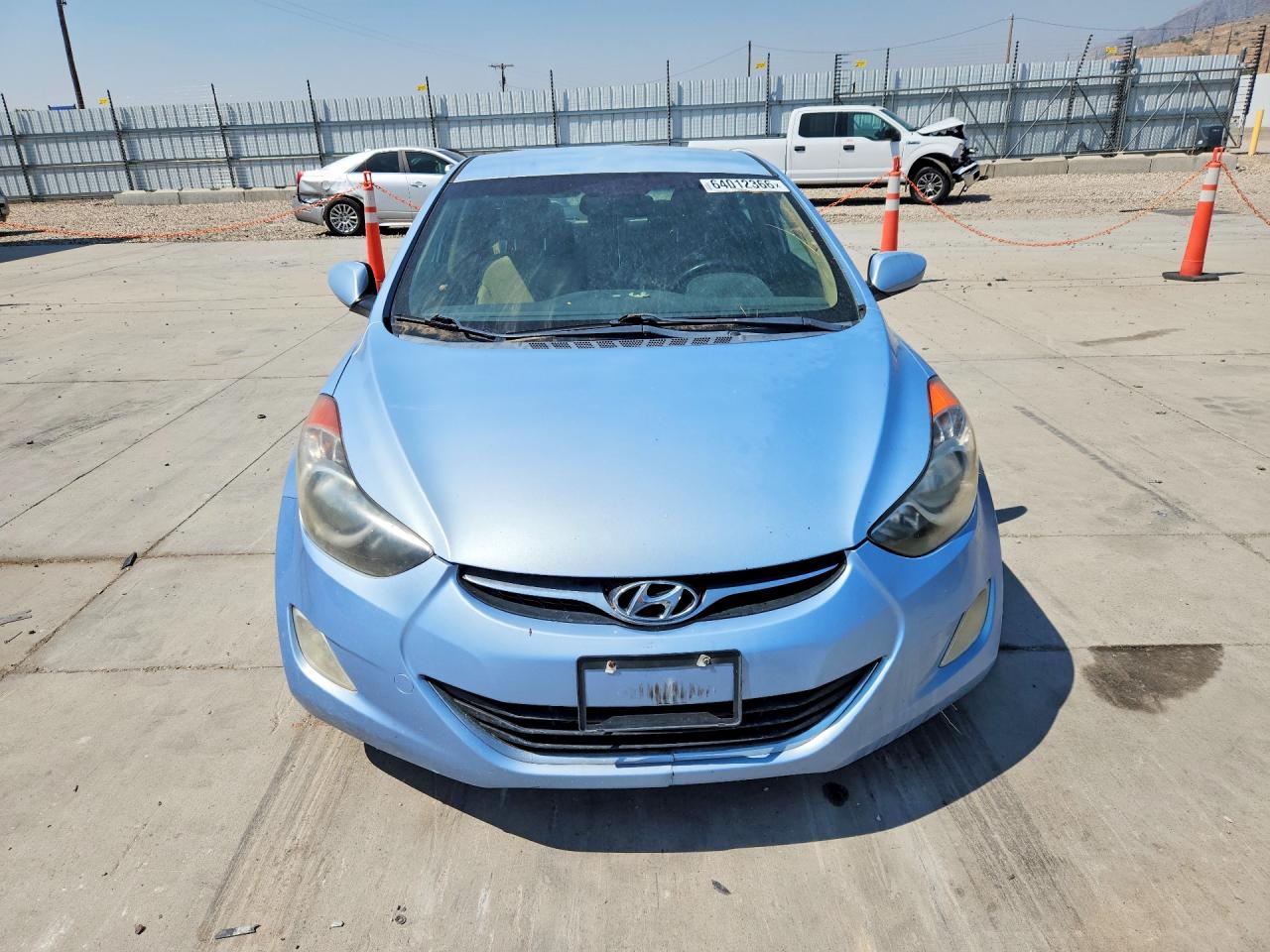 2012 Hyundai Elantra Blue vin: KMHDH4AE2CU304502