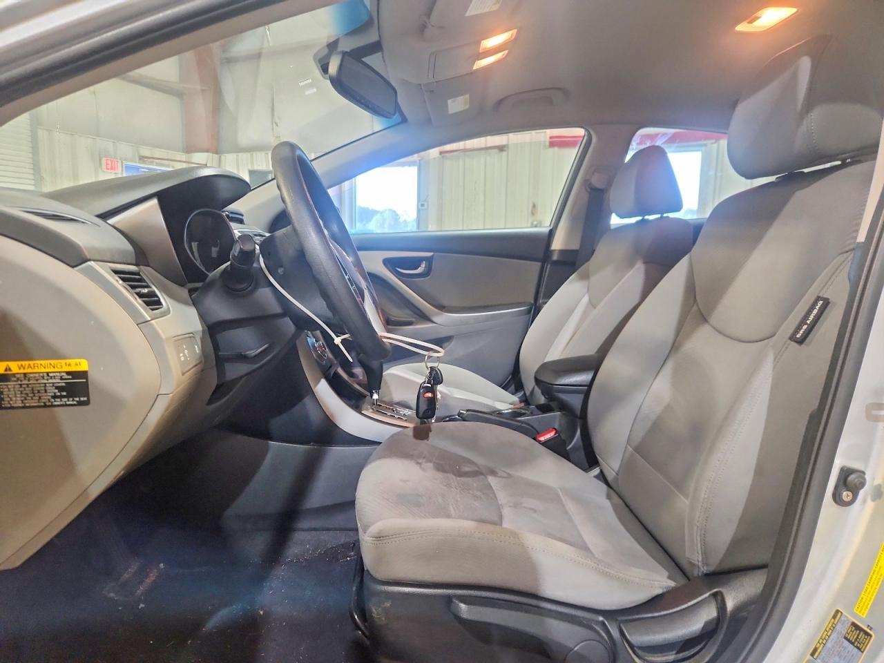 2012 Hyundai Elantra Gls Silver vin: KMHDH4AE2CU313801
