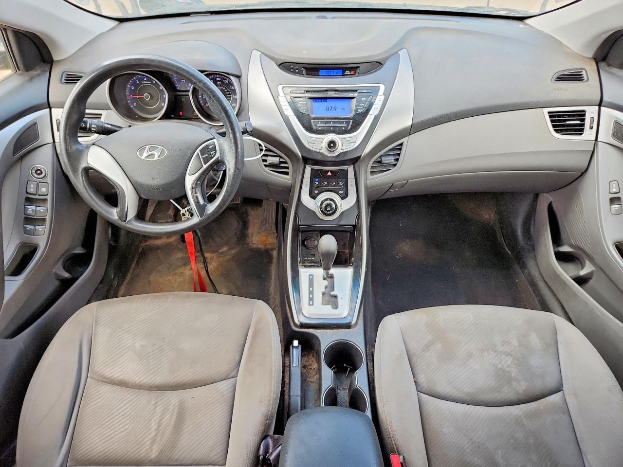 2012 Hyundai Elantra Gls Blue vin: KMHDH4AE2CU315306