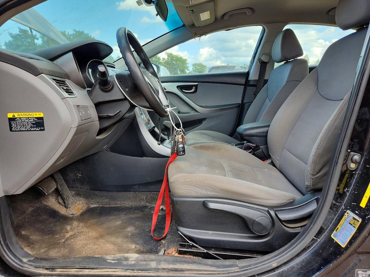 2012 Hyundai Elantra Gls Blue vin: KMHDH4AE2CU315306
