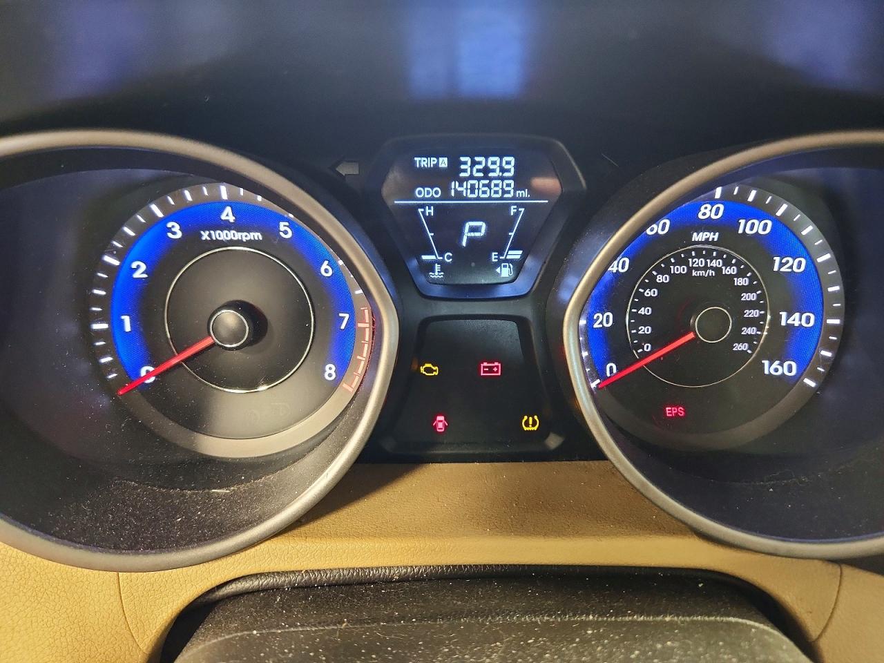 2012 Hyundai Elantra Gls Red vin: KMHDH4AE2CU420282