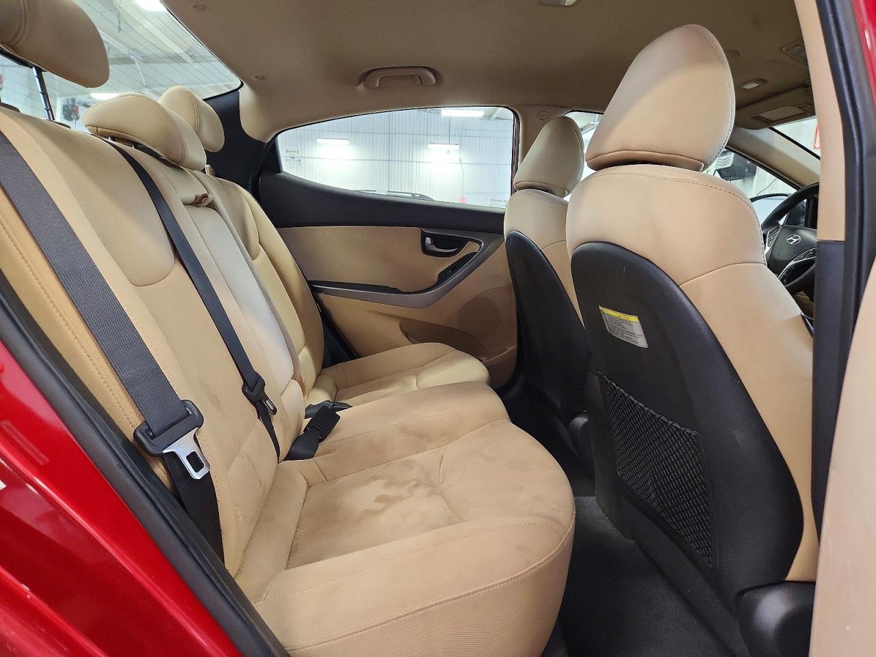 2012 Hyundai Elantra Gls Red vin: KMHDH4AE2CU420282