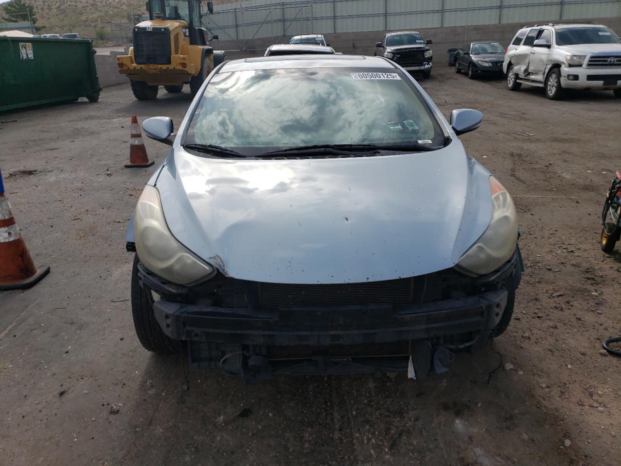 2012 Hyundai Elantra Gls   Turquoise vin: KMHDH4AE2CU426258