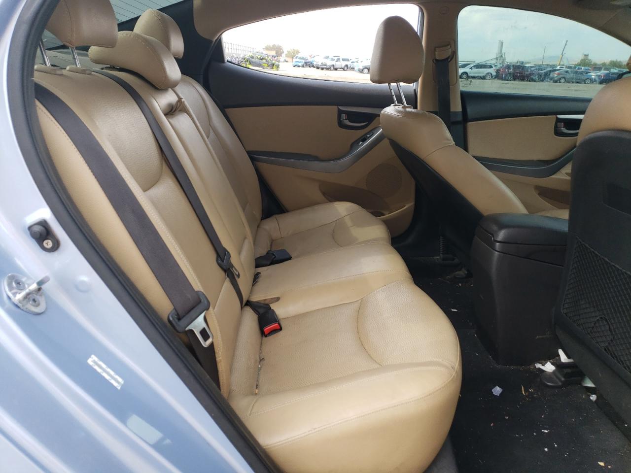 2012 Hyundai Elantra Gls   Turquoise vin: KMHDH4AE2CU426258