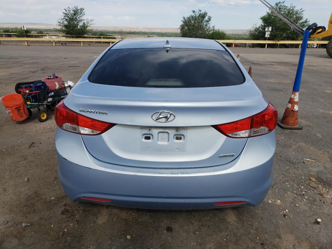 2012 Hyundai Elantra Gls   Turquoise vin: KMHDH4AE2CU426258