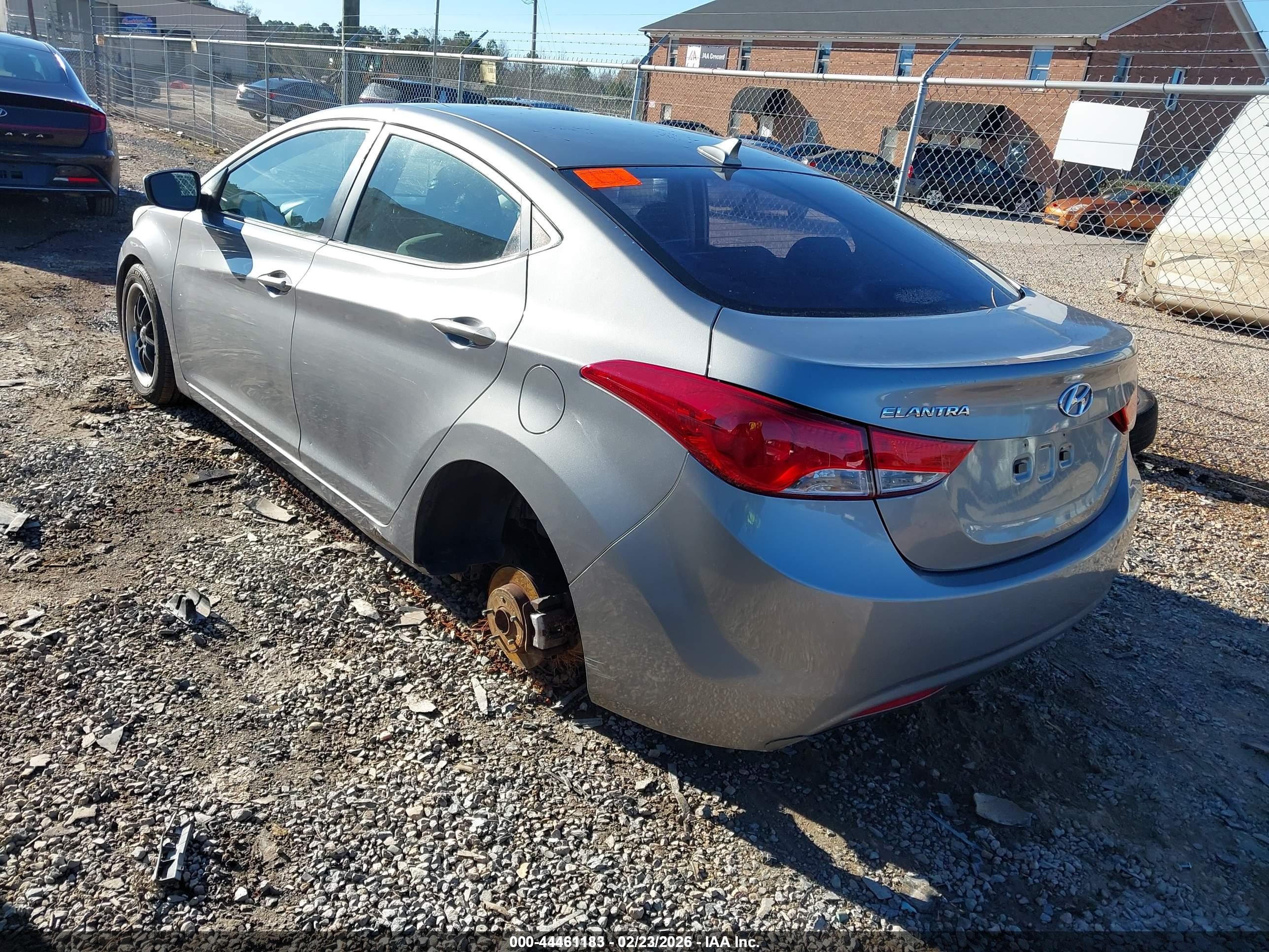 2012 Hyundai Elantra Gls (ulsan Plant) Silver vin: KMHDH4AE2CU427751