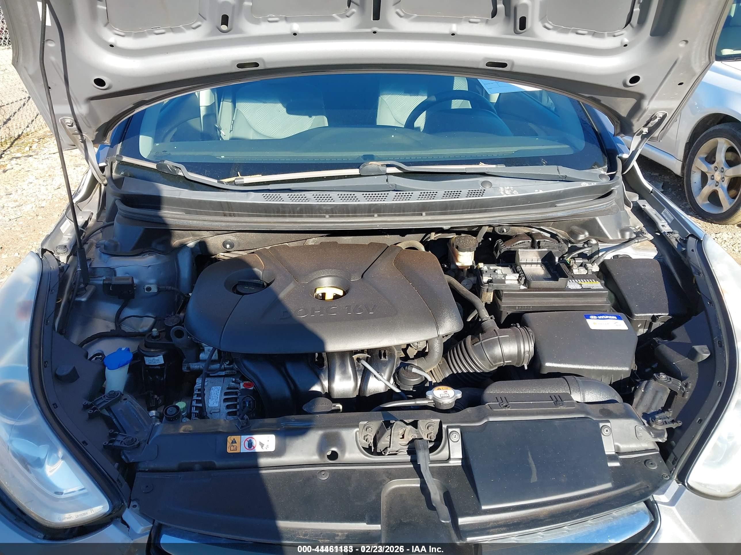 2012 Hyundai Elantra Gls (ulsan Plant) Silver vin: KMHDH4AE2CU427751