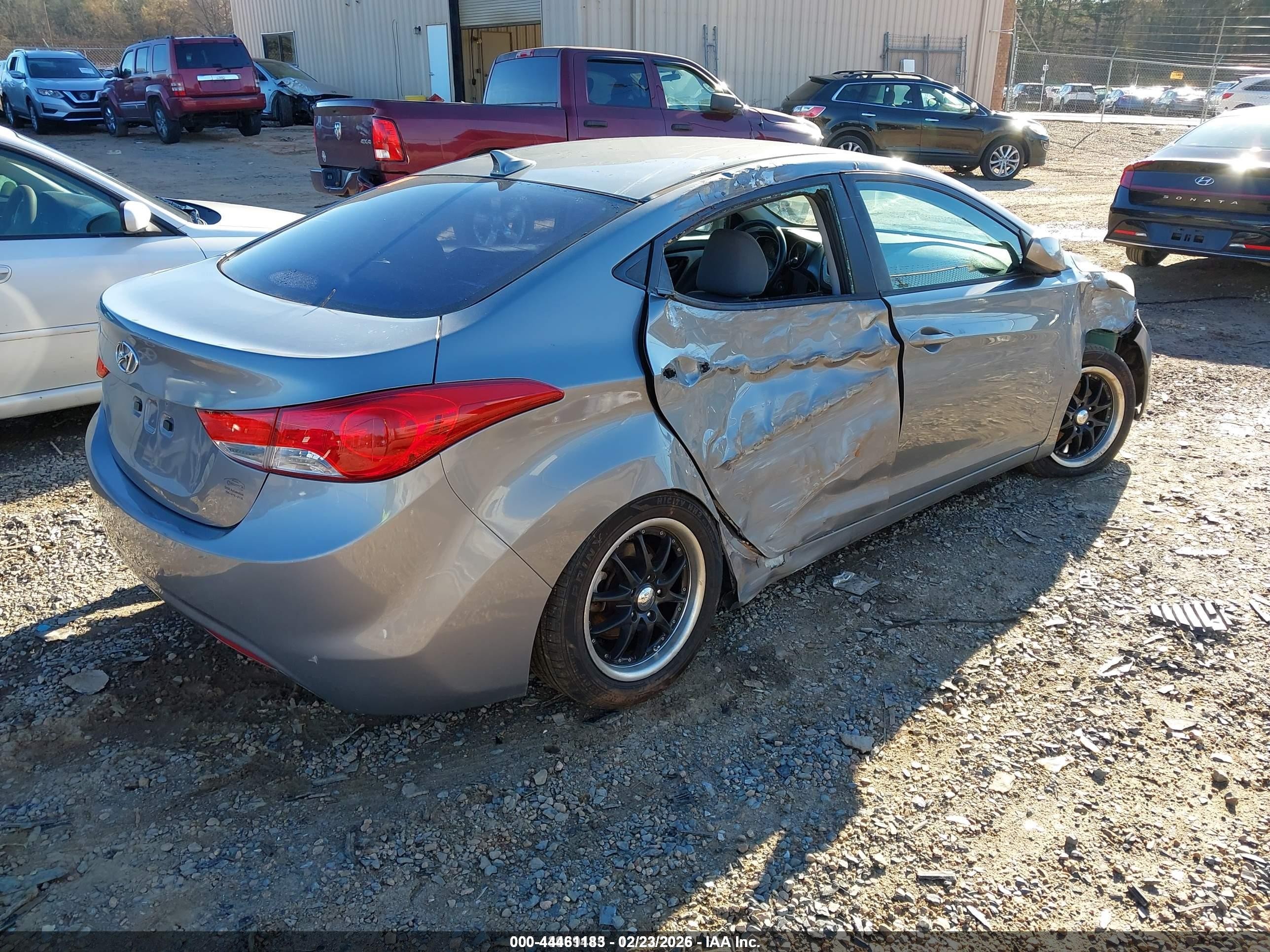 2012 Hyundai Elantra Gls (ulsan Plant) Silver vin: KMHDH4AE2CU427751