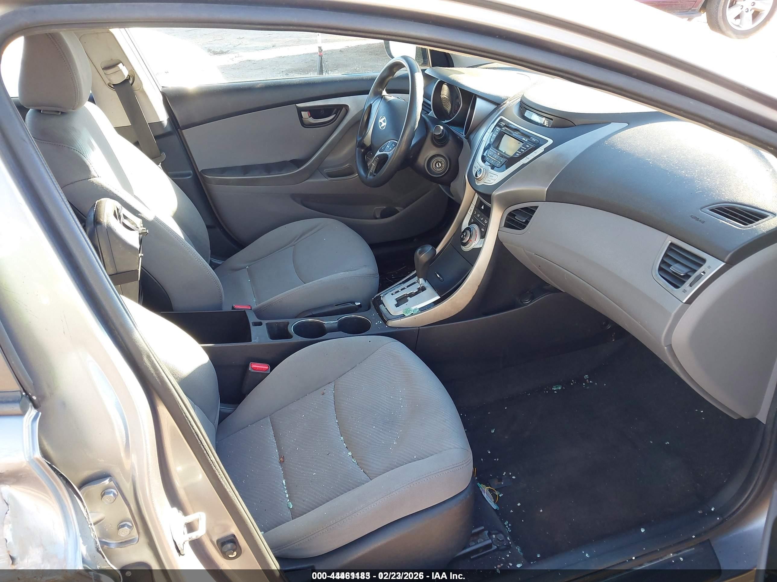 2012 Hyundai Elantra Gls (ulsan Plant) Silver vin: KMHDH4AE2CU427751