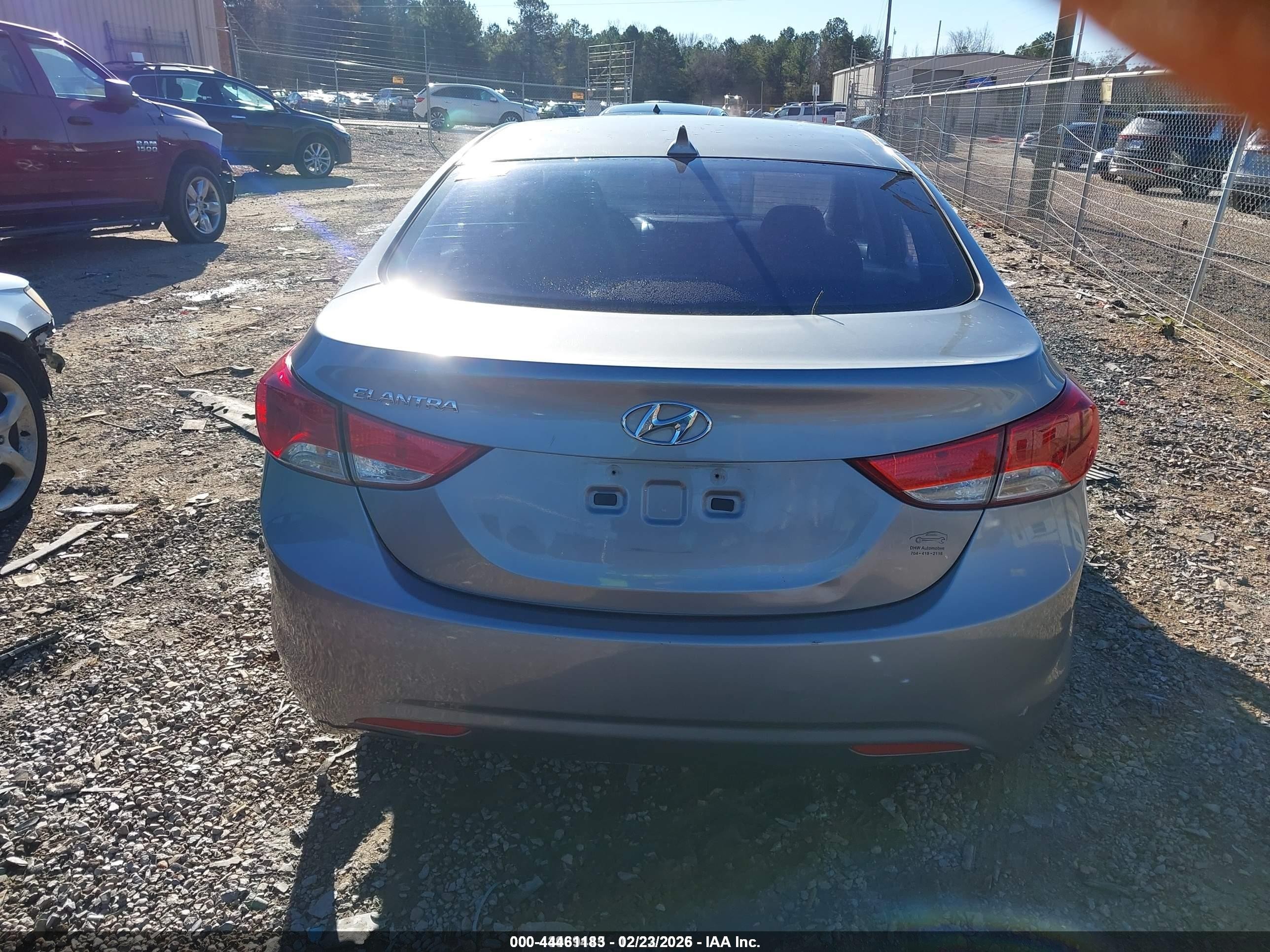 2012 Hyundai Elantra Gls (ulsan Plant) Silver vin: KMHDH4AE2CU427751