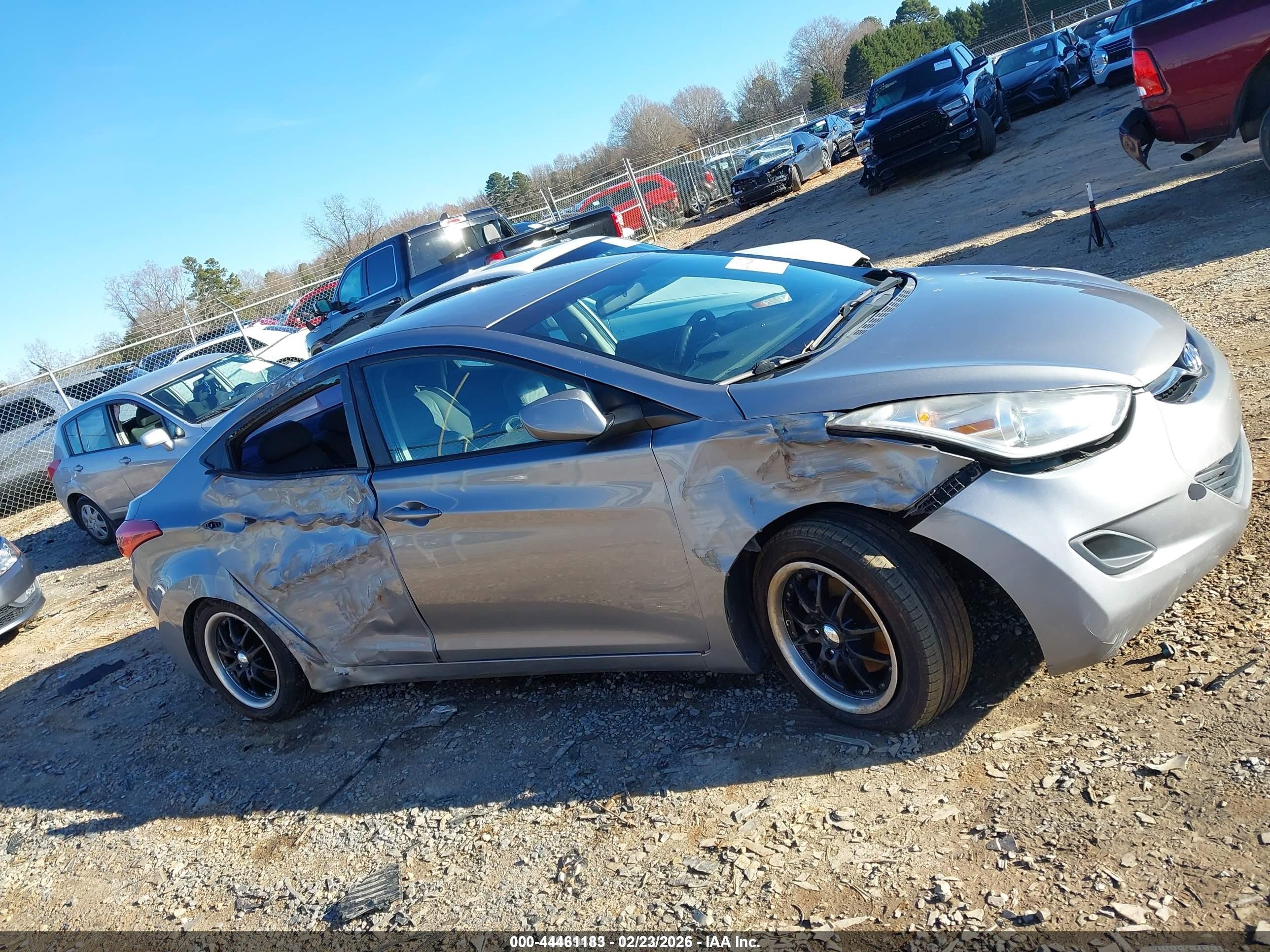 2012 Hyundai Elantra Gls (ulsan Plant) Silver vin: KMHDH4AE2CU427751