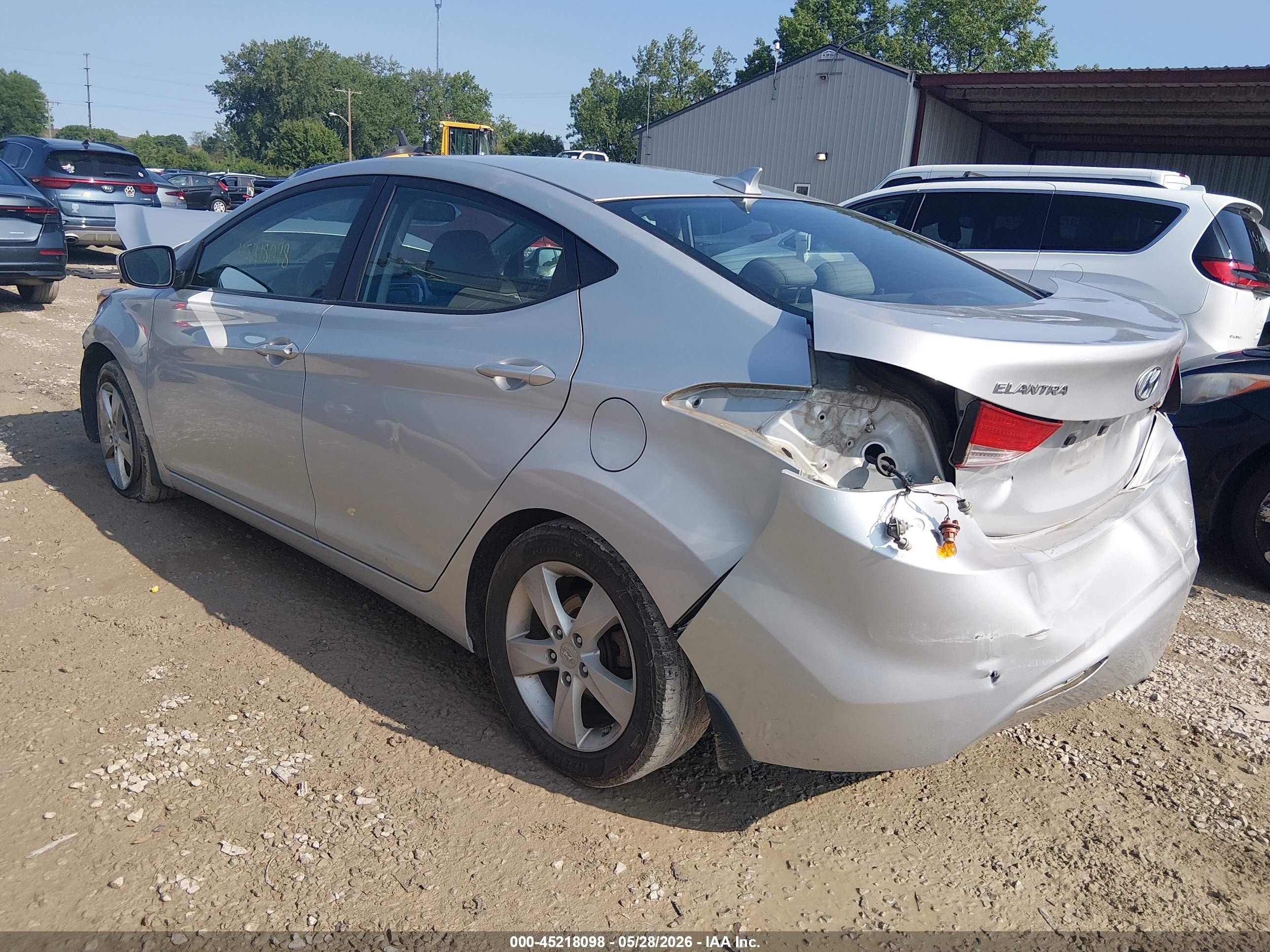 2012 Hyundai Elantra Gls (ulsan Plant) Silver vin: KMHDH4AE2CU441388