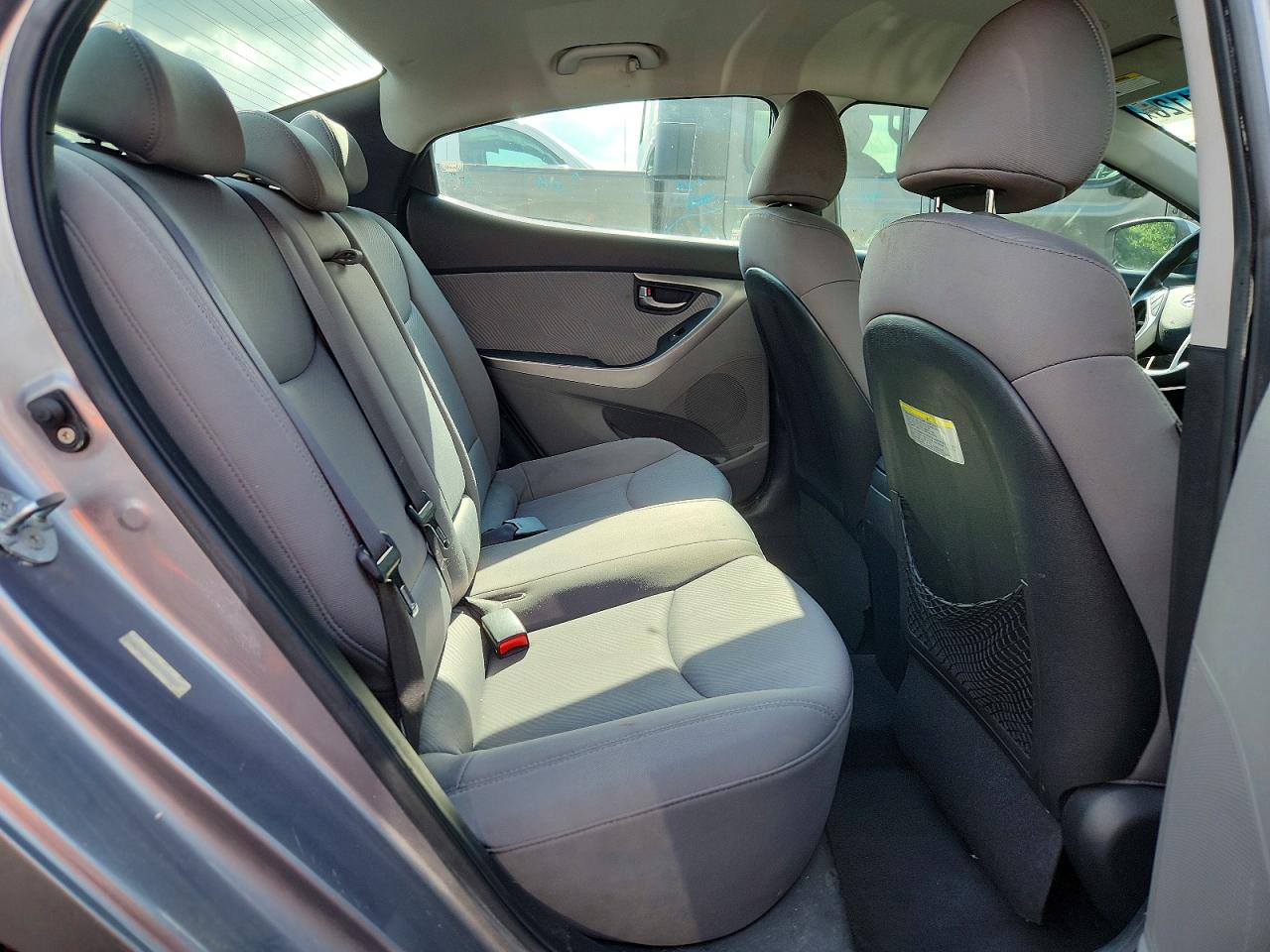 2012 Hyundai Elantra Gls Gray vin: KMHDH4AE2CU455761