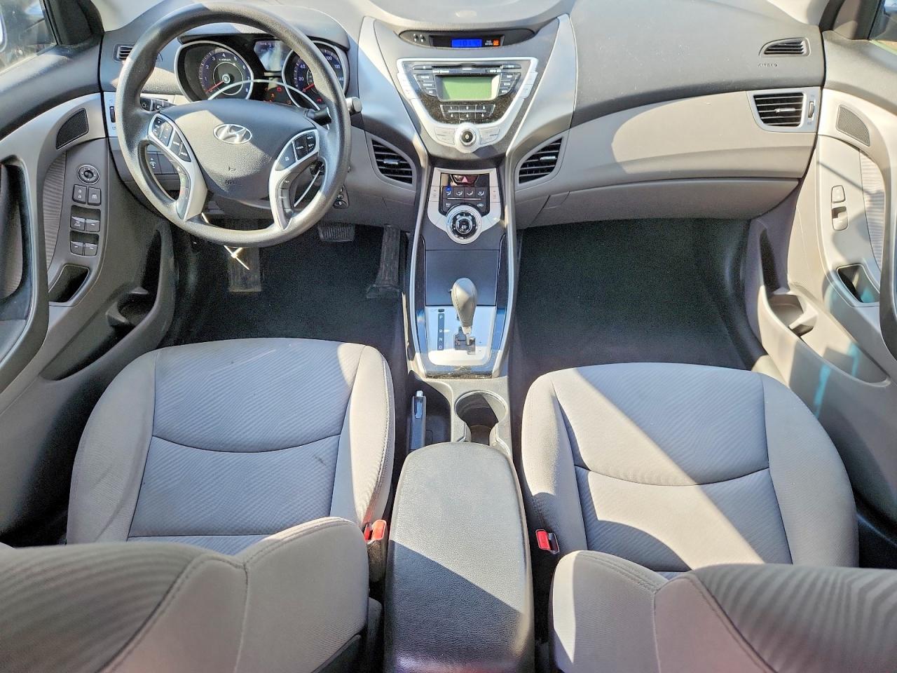 2012 Hyundai Elantra Gls Gray vin: KMHDH4AE2CU455761