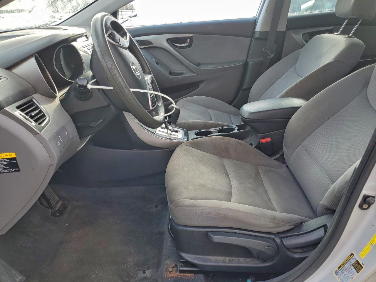 2012 Hyundai Elantra Gls Silver vin: KMHDH4AE2CU460569