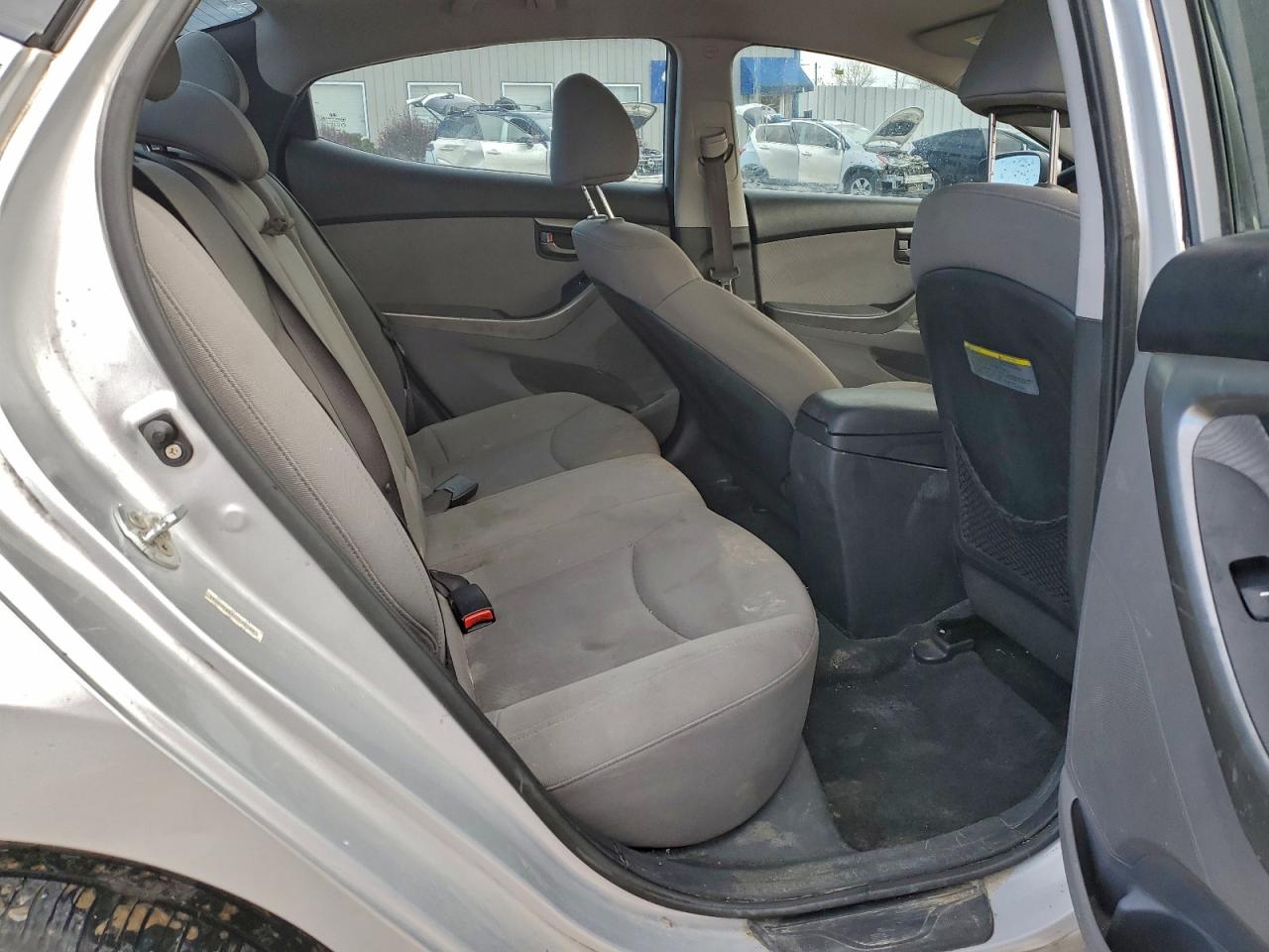 2012 Hyundai Elantra Gls Silver vin: KMHDH4AE2CU460569