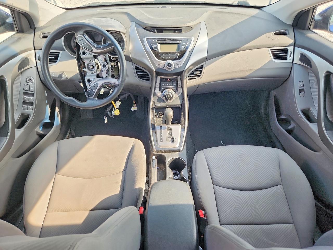 2013 Hyundai Elantra Gls Синий vin: KMHDH4AE2DU487661