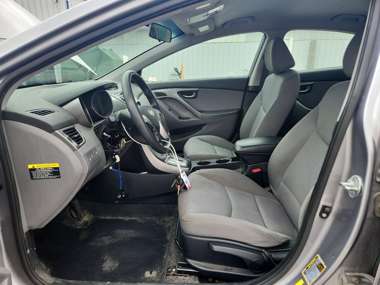 2013 Hyundai Elantra Gls Gray vin: KMHDH4AE2DU496411