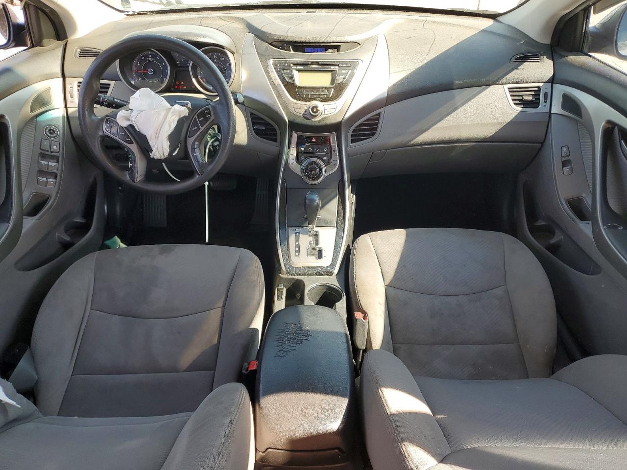 2013 Hyundai Elantra Gls Silver vin: KMHDH4AE2DU511988