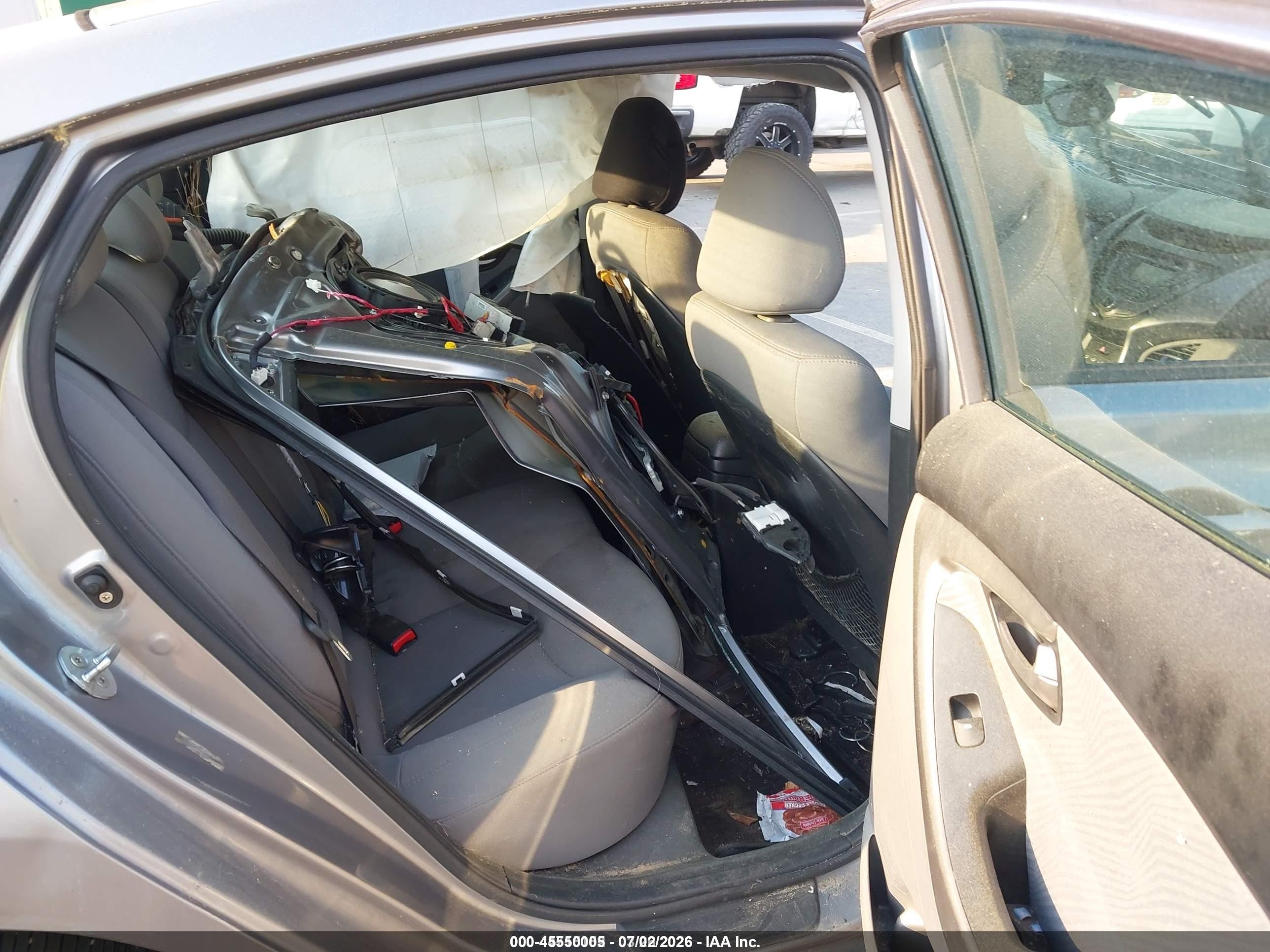 2013 Hyundai Elantra Gls/limited Gray vin: KMHDH4AE2DU514678