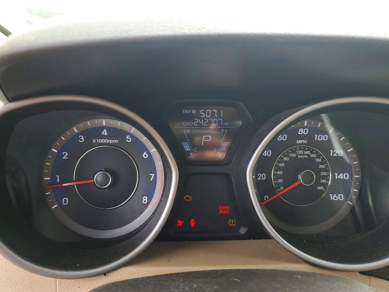 2013 Hyundai Elantra Gls Red vin: KMHDH4AE2DU600749