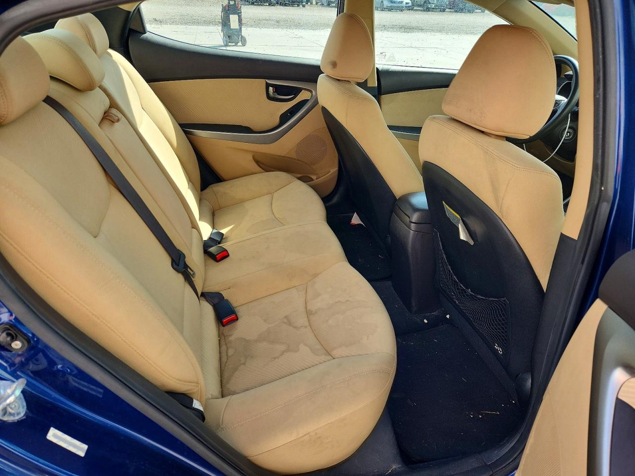 2013 Hyundai Elantra Gls Blue vin: KMHDH4AE2DU684393