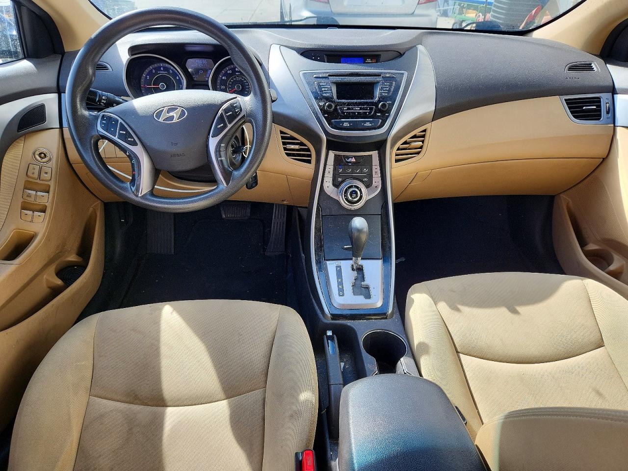 2013 Hyundai Elantra Gls Blue vin: KMHDH4AE2DU684393