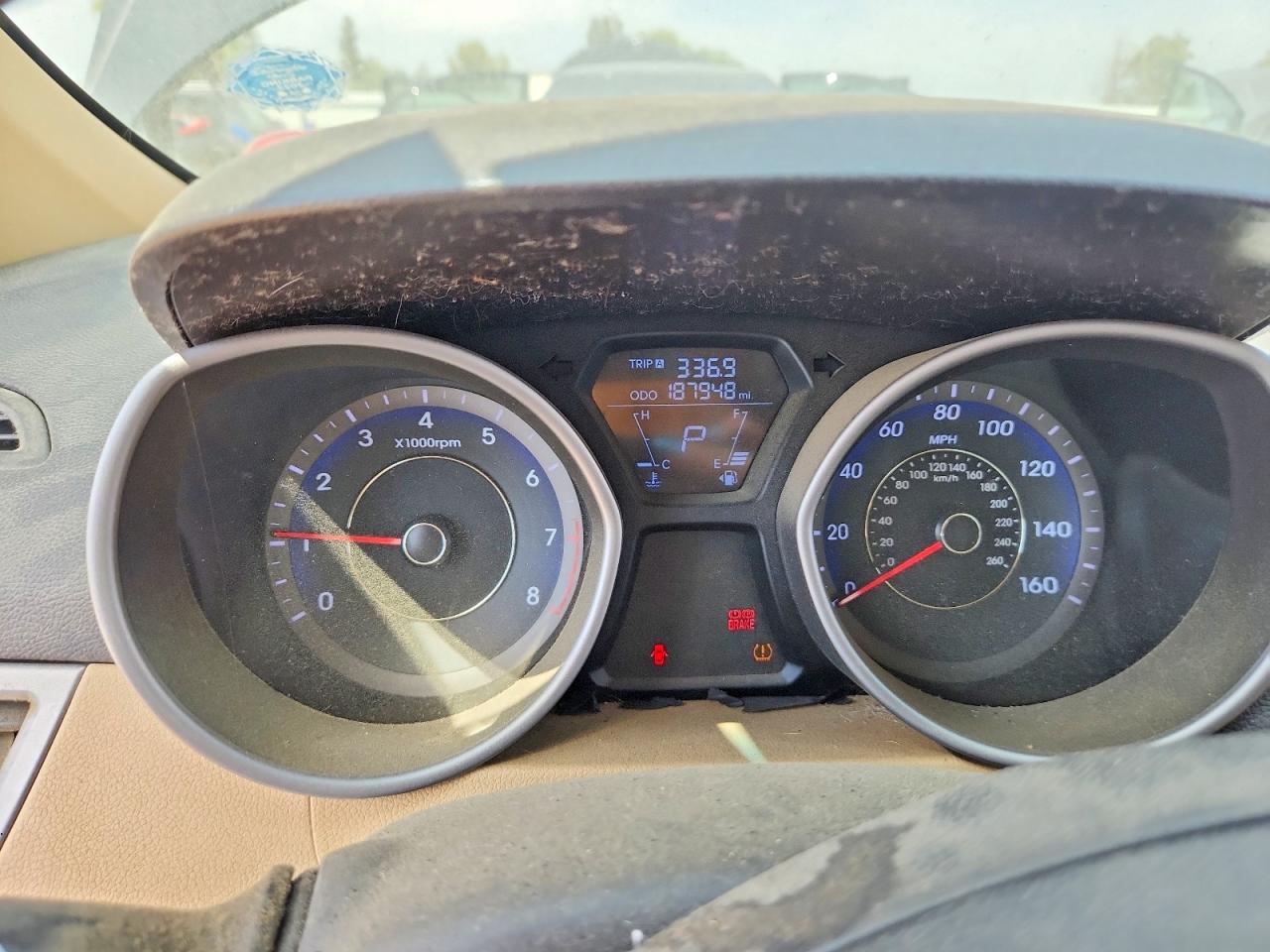 2013 Hyundai Elantra Limited Black vin: KMHDH4AE2DU686970