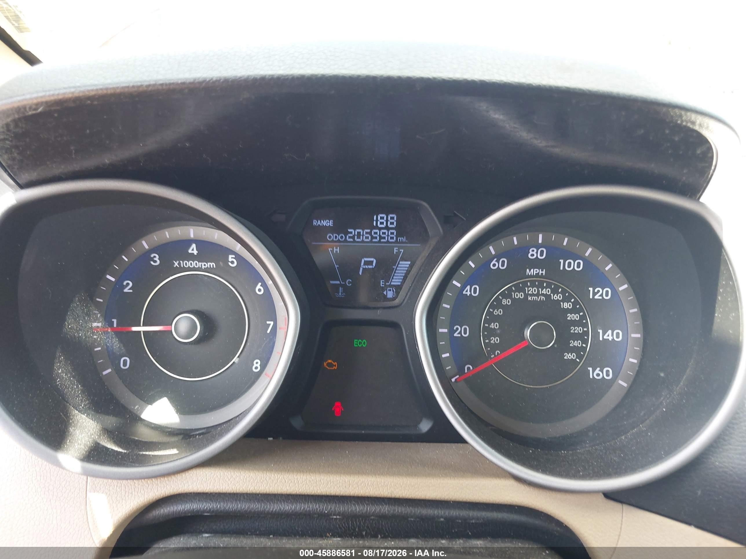 2013 Hyundai Elantra Gls Red vin: KMHDH4AE2DU711639
