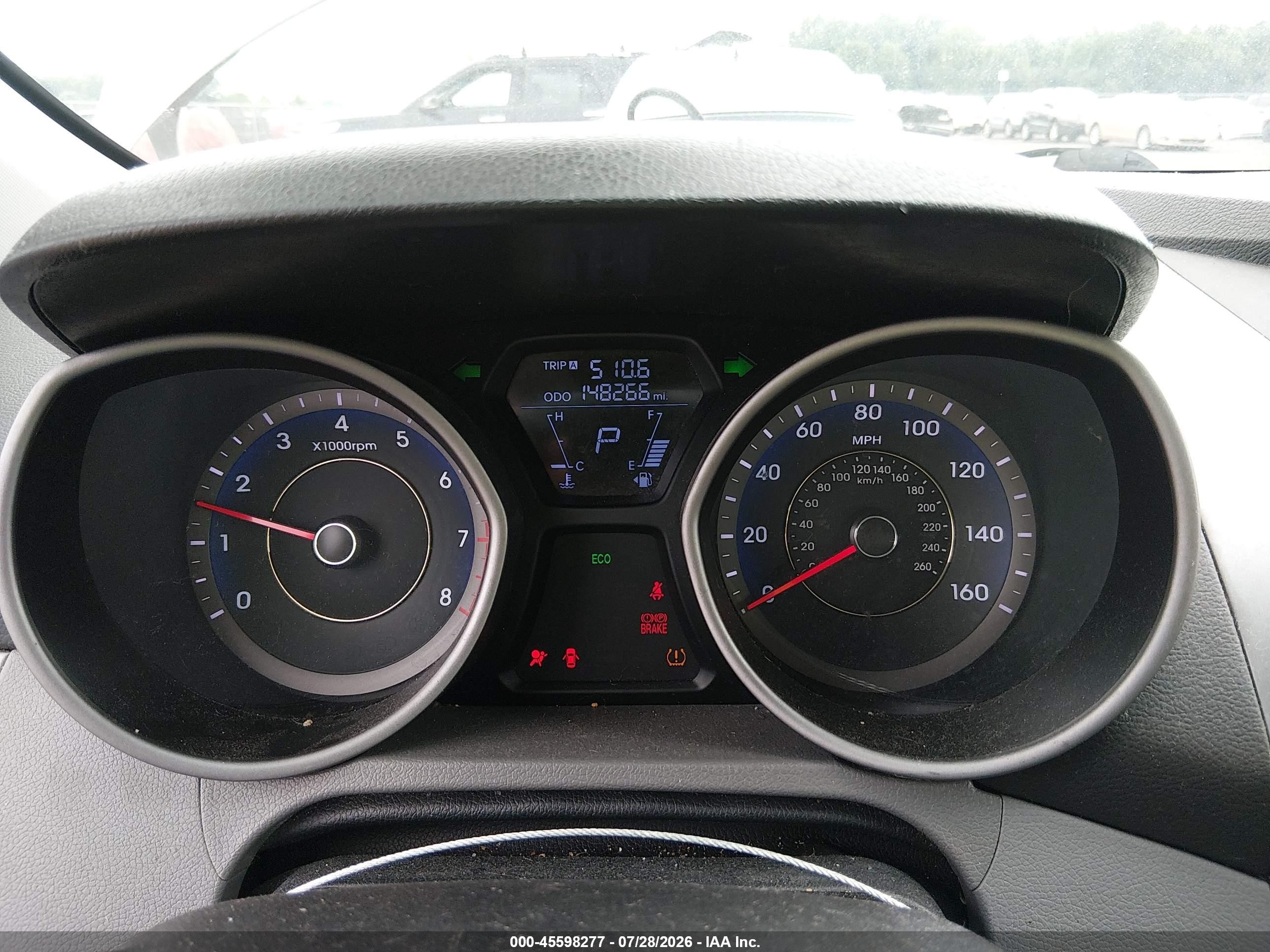 2013 Hyundai Elantra Gls Silver vin: KMHDH4AE2DU750408