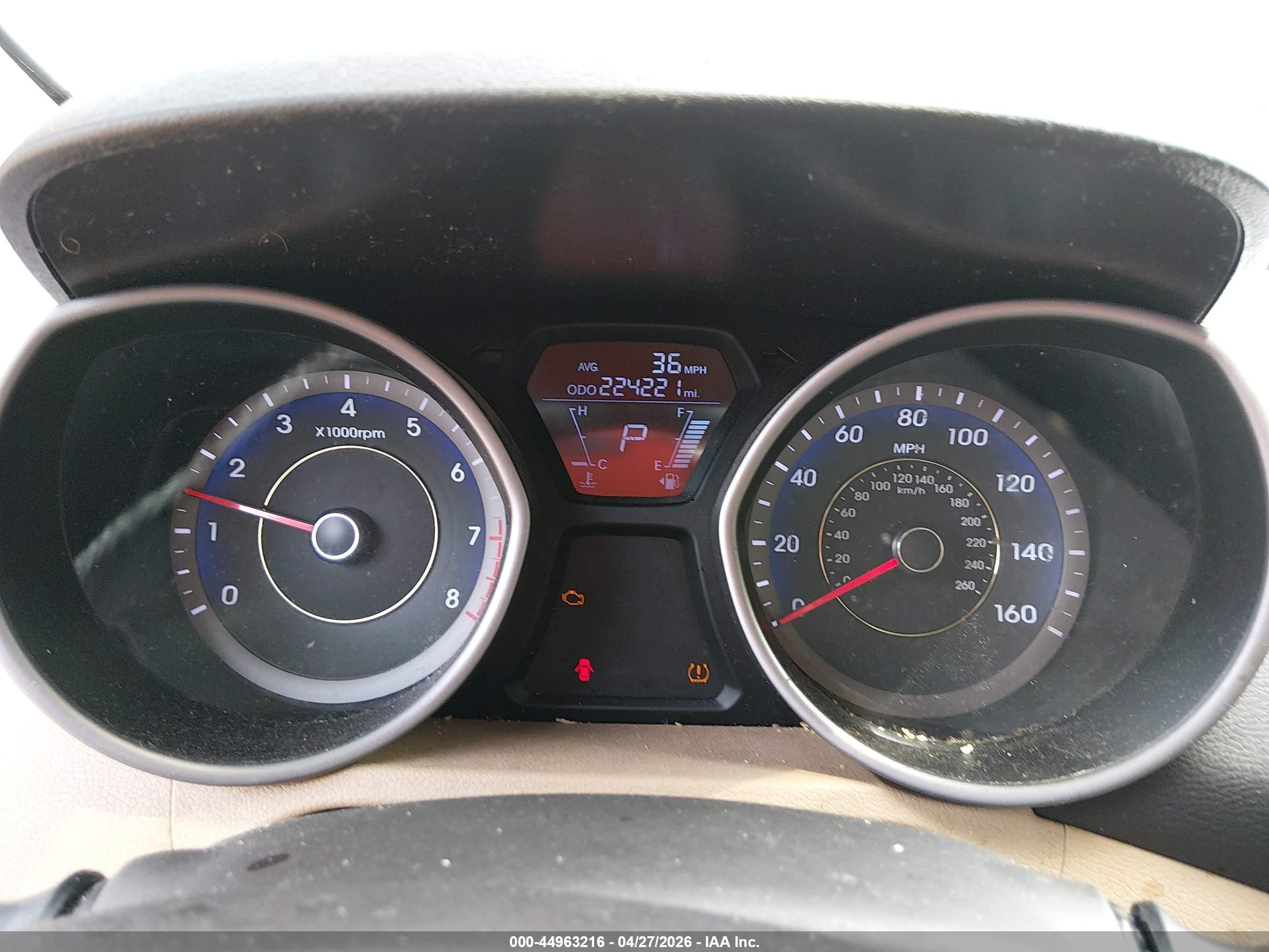2013 Hyundai Elantra Gls Красный vin: KMHDH4AE2DU750523