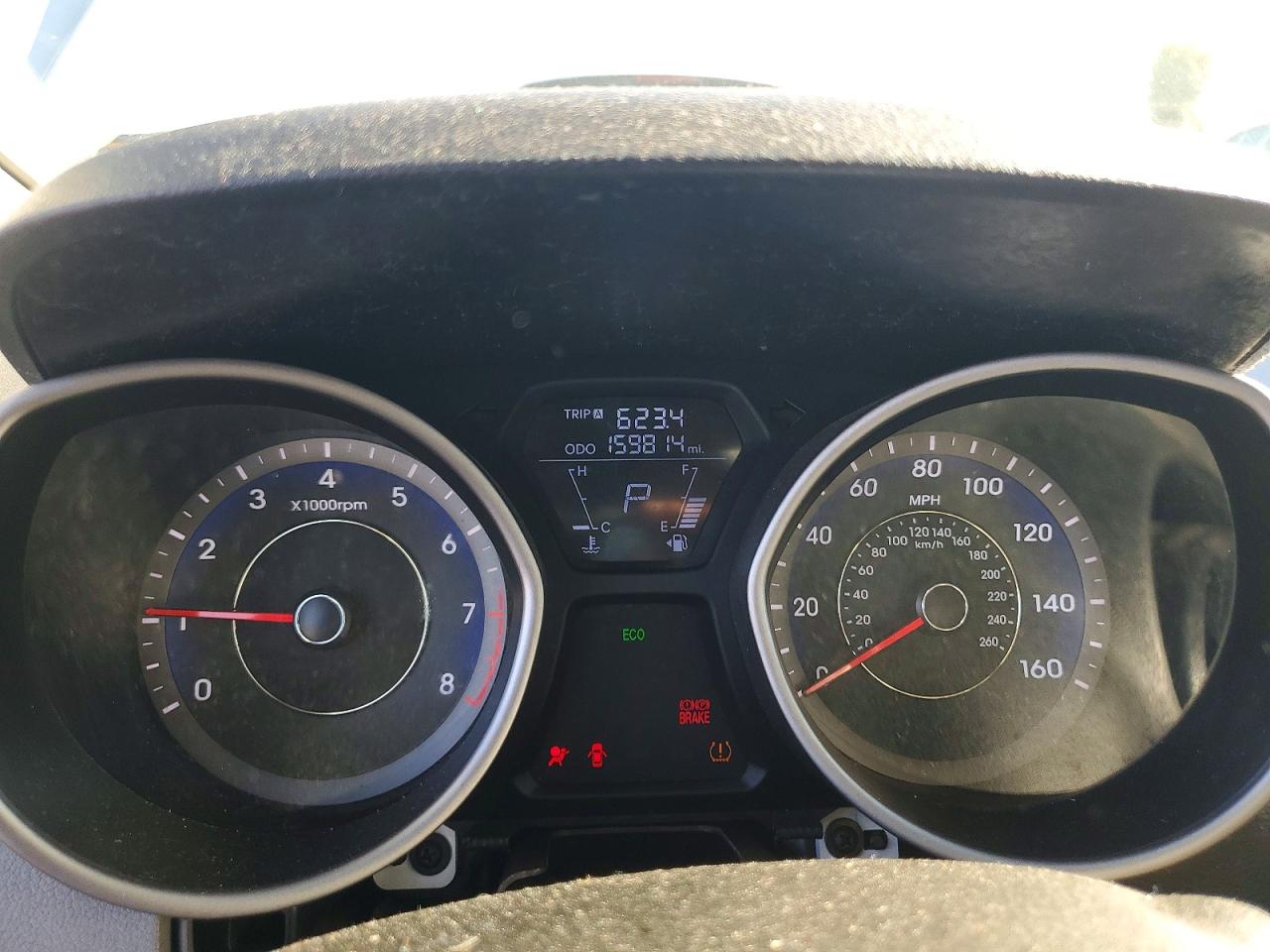 2013 Hyundai Elantra Gls Серебряный vin: KMHDH4AE2DU750876