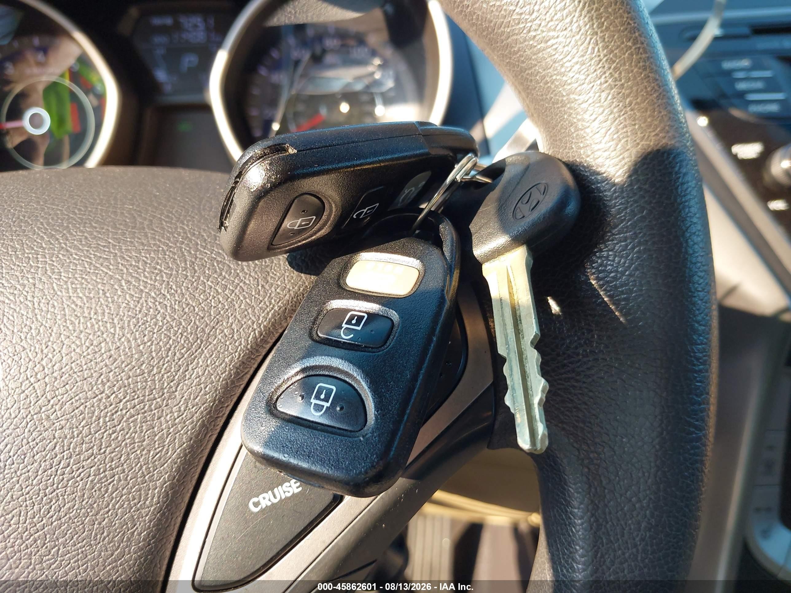 2013 Hyundai Elantra Gls Light Blue vin: KMHDH4AE2DU753129