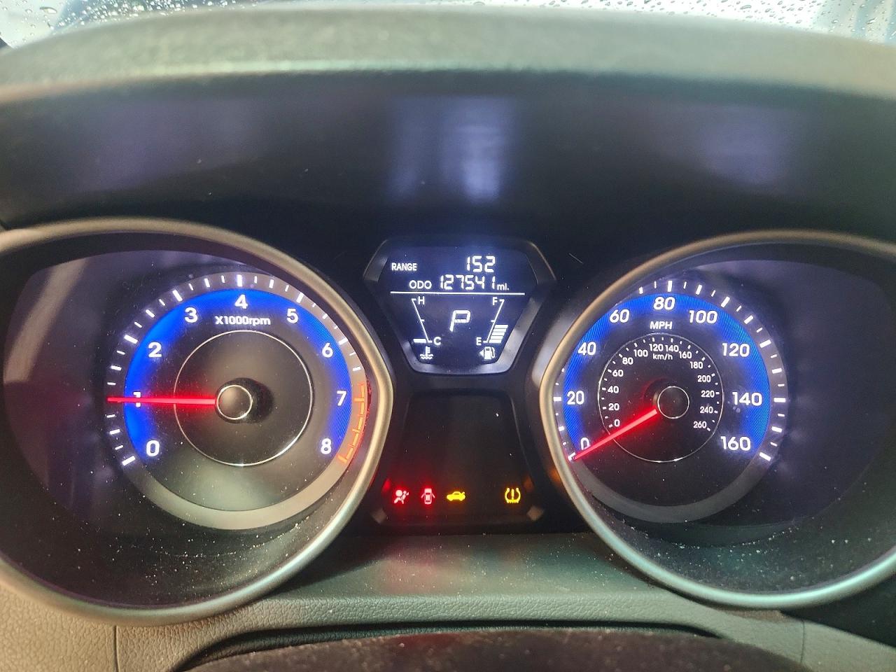 2013 Hyundai Elantra Gls Blue vin: KMHDH4AE2DU837824