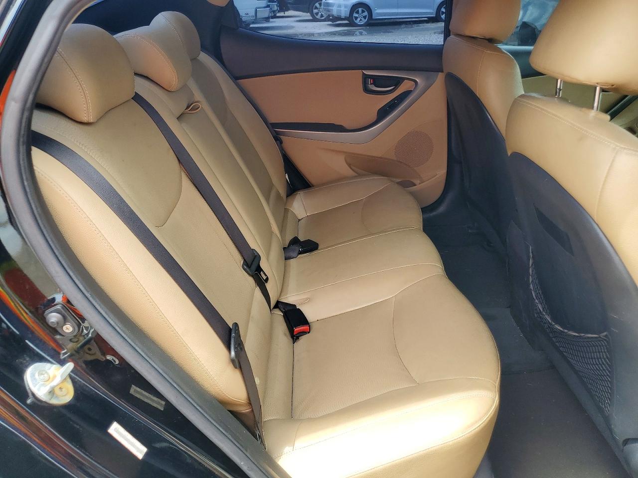 2013 Hyundai Elantra Limited Black vin: KMHDH4AE2DU847771