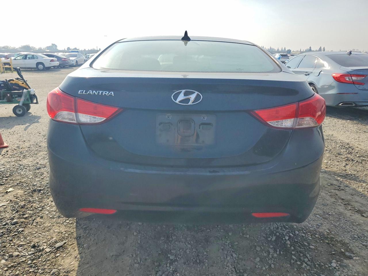2013 Hyundai Elantra Gls Black vin: KMHDH4AE2DU873075