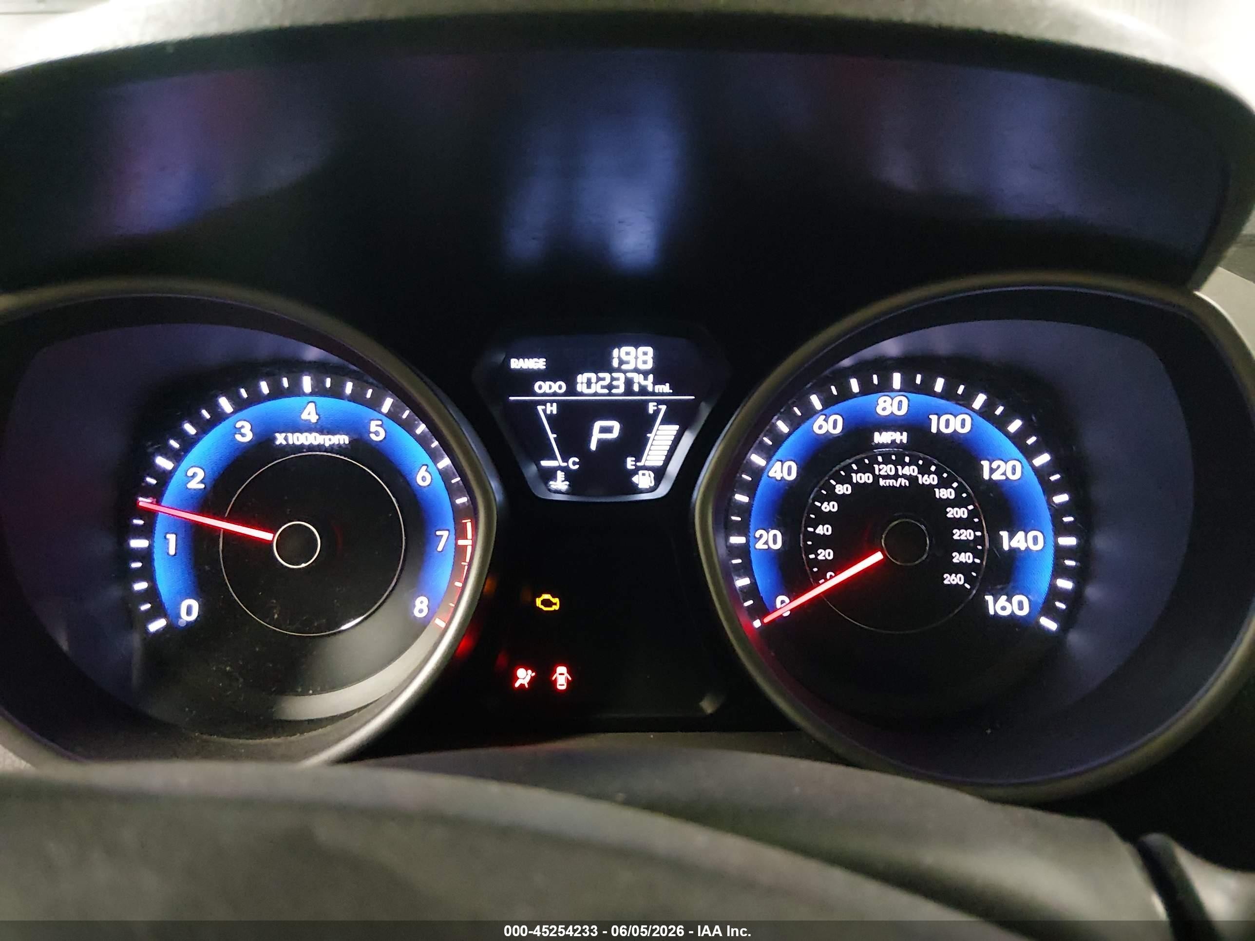 2013 Hyundai Elantra Gls (ulsan Plant) Gray vin: KMHDH4AE2DU919116