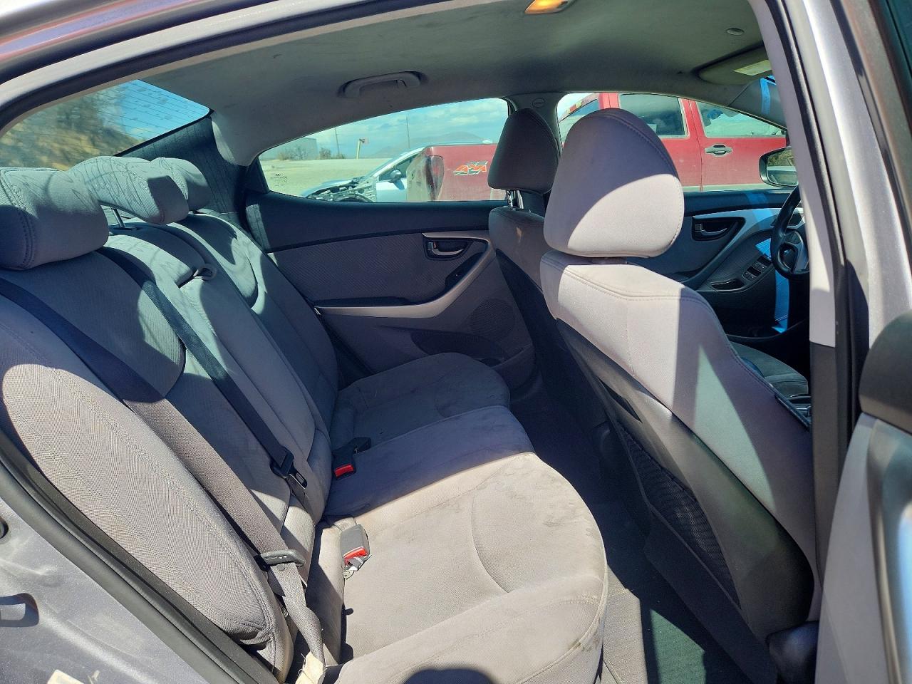2013 Hyundai Elantra Gls Gray vin: KMHDH4AE2DU927345