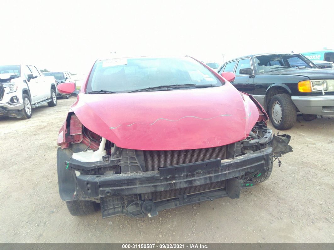 2013 Hyundai Elantra Gls Red vin: KMHDH4AE2DU934568