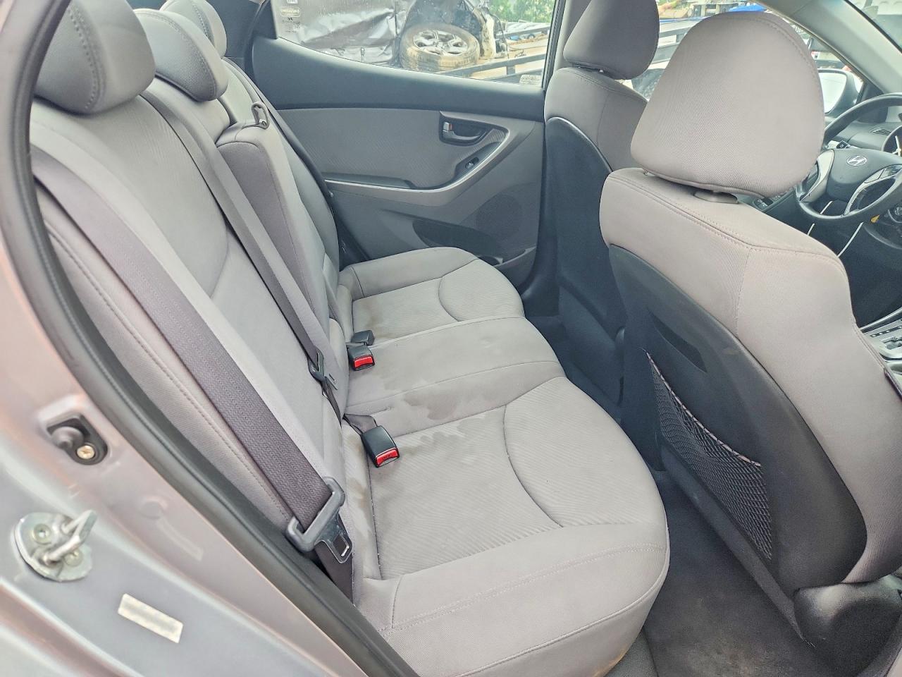 2013 Hyundai Elantra Gls Gray vin: KMHDH4AE2DU935719
