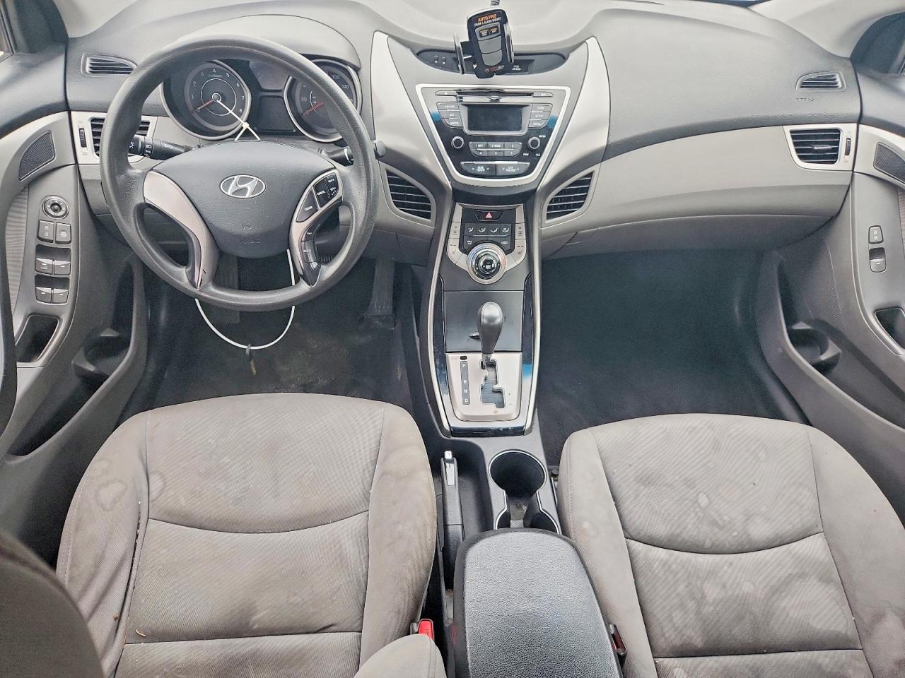 2013 Hyundai Elantra Gls Gray vin: KMHDH4AE2DU935719