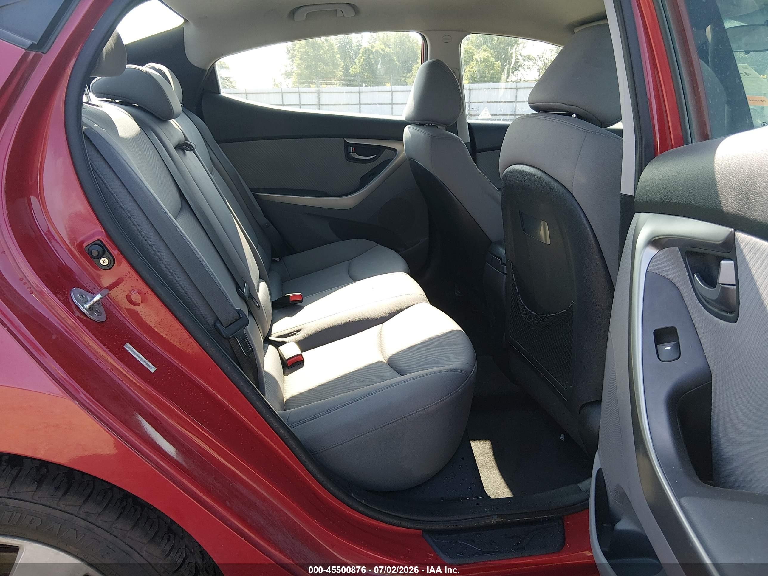 2013 Hyundai Elantra Gls Красный vin: KMHDH4AE2DU938054