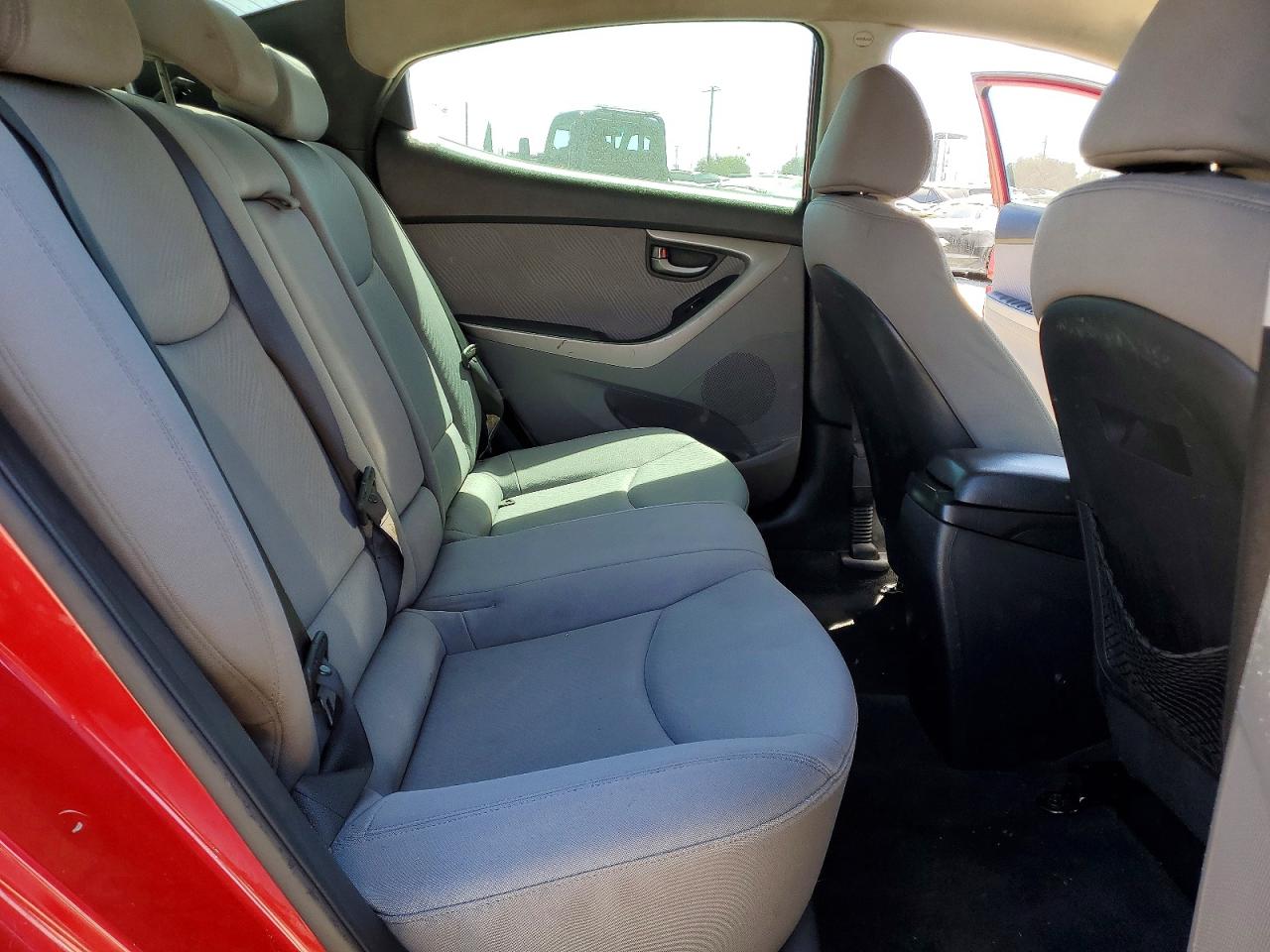 2013 Hyundai Elantra Gl Red vin: KMHDH4AE2DU947692