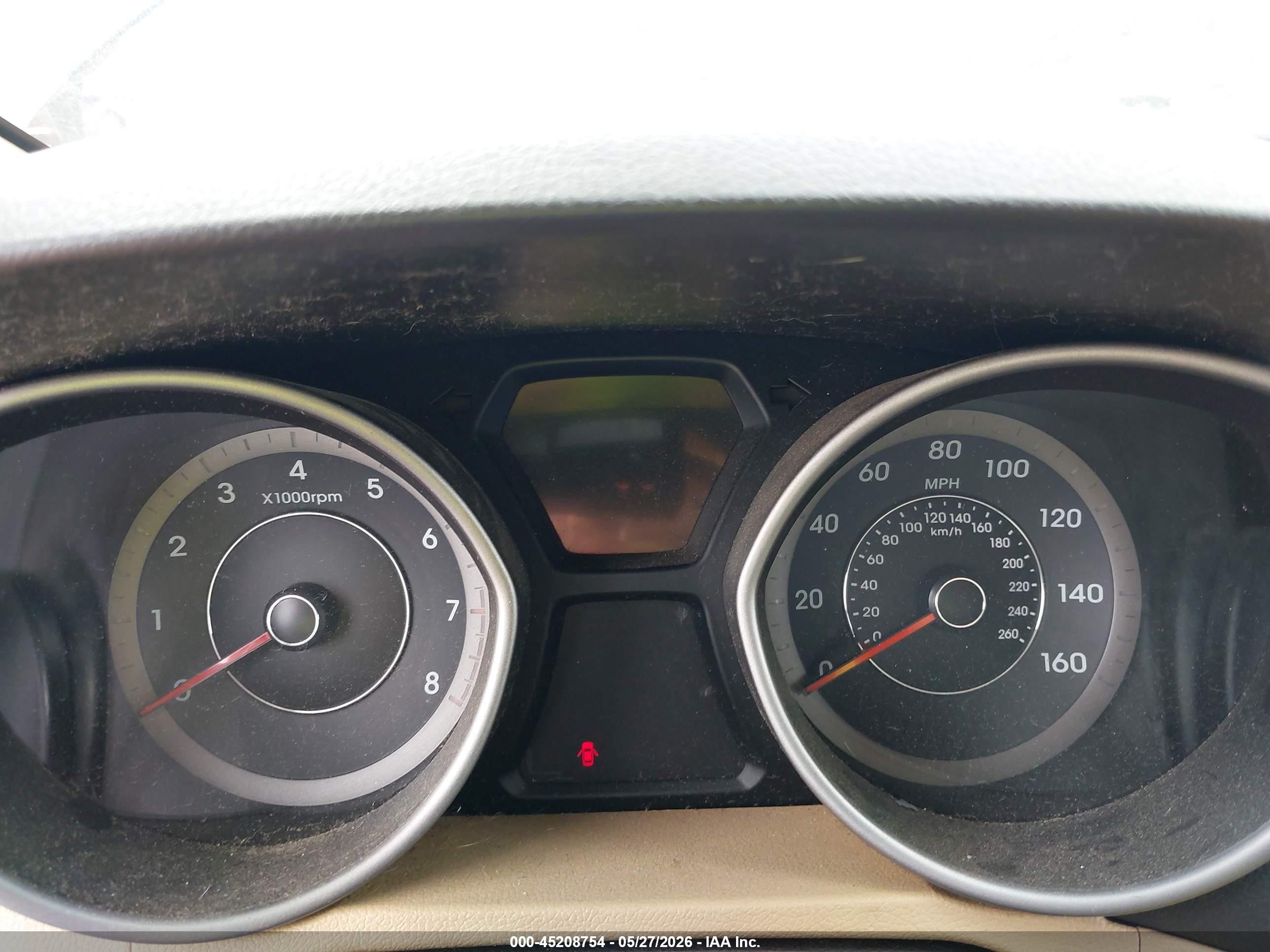 2013 Hyundai Elantra Limited Blue vin: KMHDH4AE2DU975296