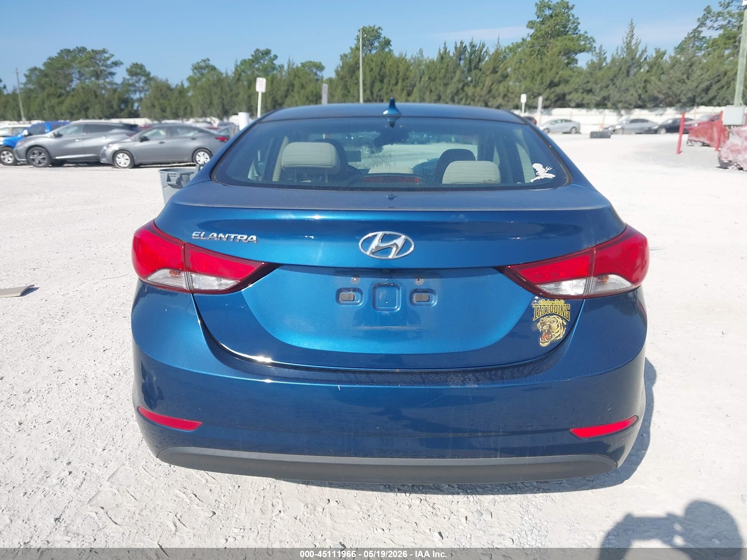 2014 Hyundai Elantra Se Черный vin: KMHDH4AE2EU029989