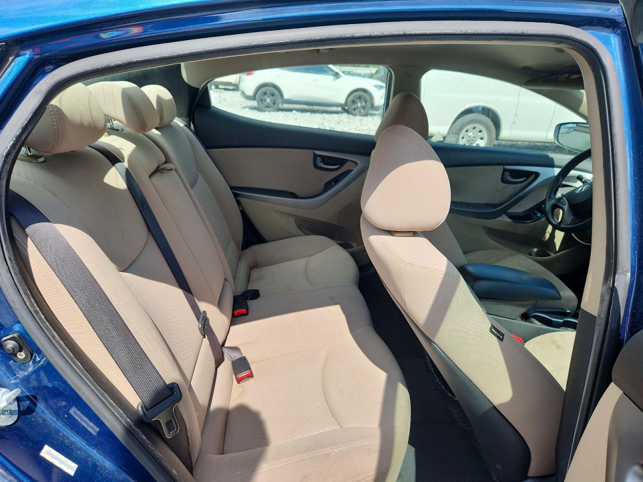 2014 Hyundai Elantra Se Blue vin: KMHDH4AE2EU083812