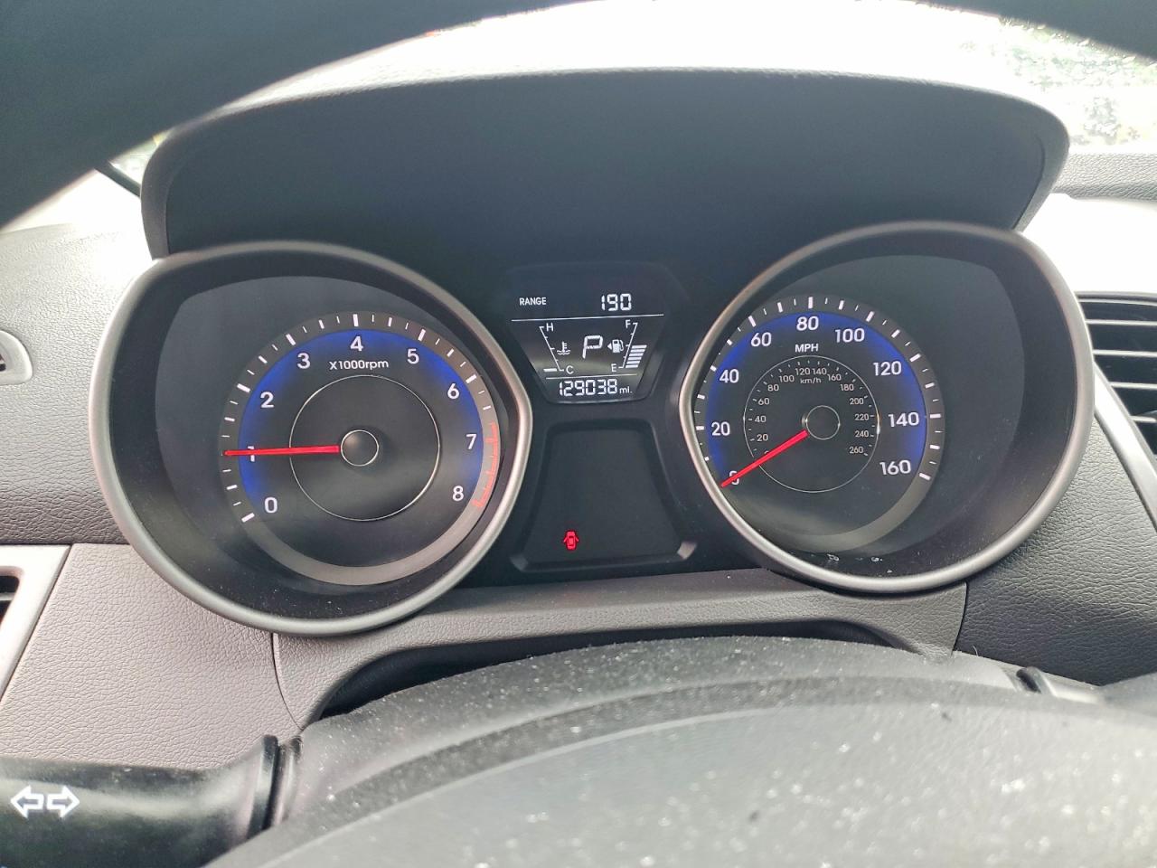 2014 Hyundai Elantra Se Black vin: KMHDH4AE2EU097743