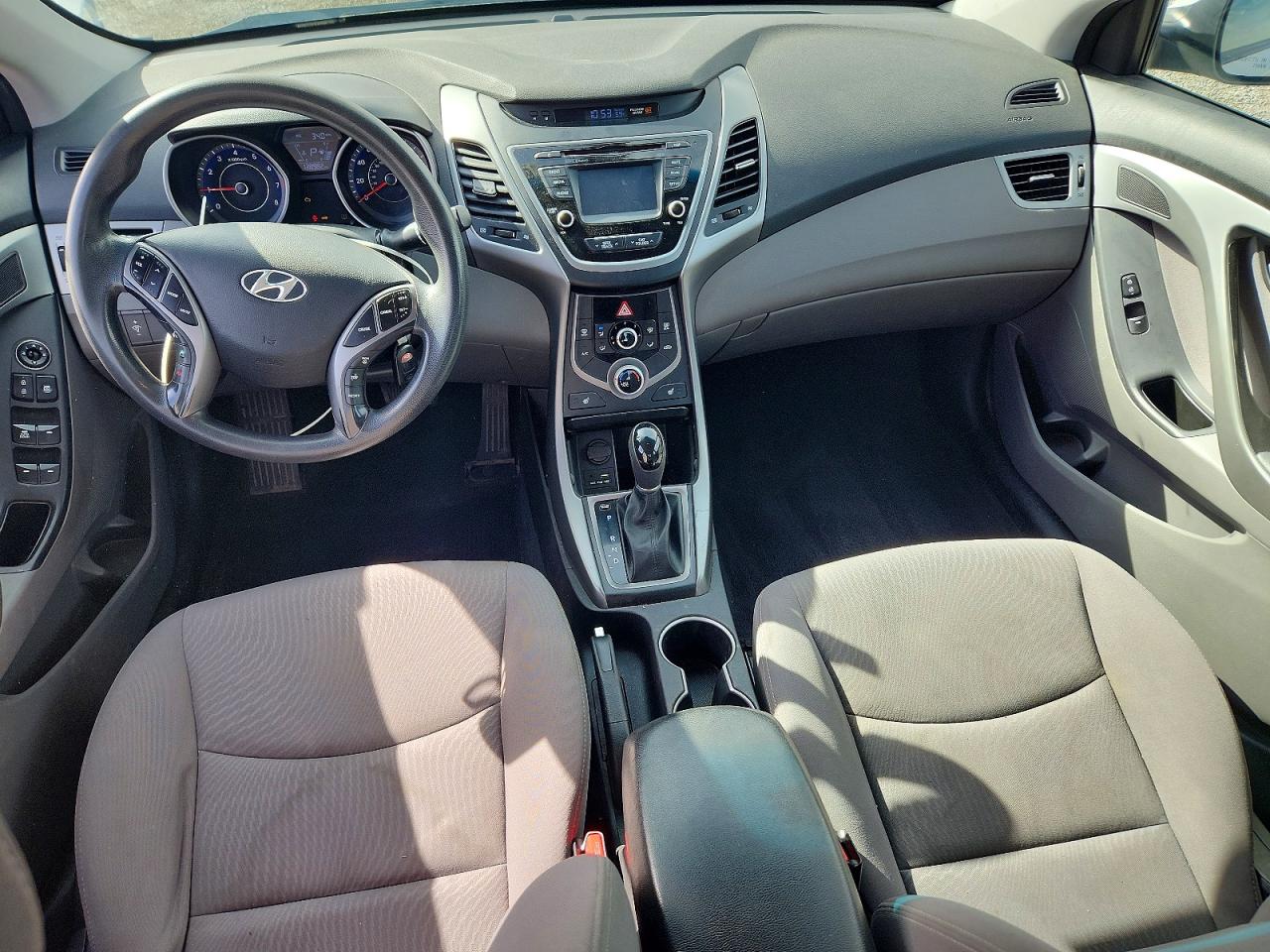 2014 Hyundai Elantra Se Silver vin: KMHDH4AE2EU104724