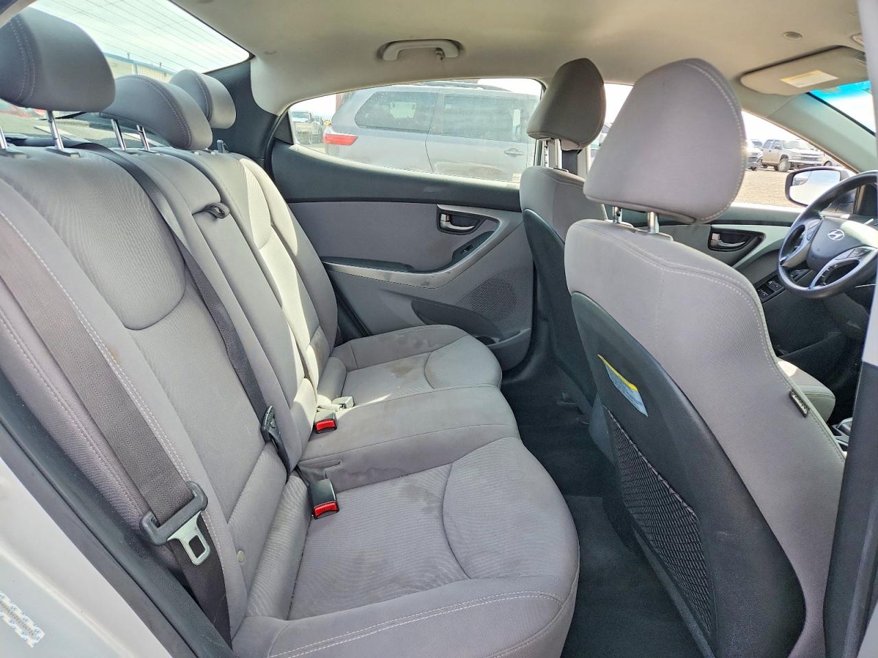 2014 Hyundai Elantra Se Silver vin: KMHDH4AE2EU104724